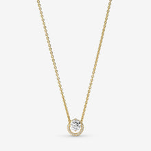 Load image into Gallery viewer, Pandora Sparkling Round Halo Pendant Collier Necklace - Fifth Avenue Jewellers