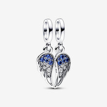 Load image into Gallery viewer, Pandora Sparkling Splitable Angel Wings Dangle Charm - Fifth Avenue Jewellers