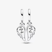Load image into Gallery viewer, Pandora Sparkling Splitable Angel Wings Dangle Charm - Fifth Avenue Jewellers
