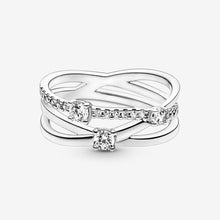 Load image into Gallery viewer, Pandora Sparkling Triple Band Ring - Fifth Avenue Jewellers