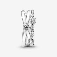 Load image into Gallery viewer, Pandora Sparkling Triple Band Ring - Fifth Avenue Jewellers