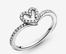 Load image into Gallery viewer, Pandora Sparkling Wishbone Heart Ring - Fifth Avenue Jewellers