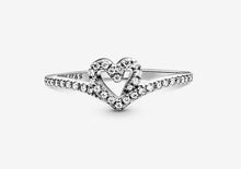 Load image into Gallery viewer, Pandora Sparkling Wishbone Heart Ring - Fifth Avenue Jewellers