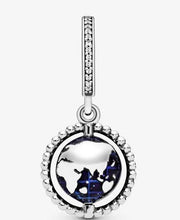 Load image into Gallery viewer, Pandora Spinning Globe Dangle Charm - Fifth Avenue Jewellers