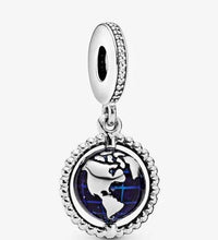 Load image into Gallery viewer, Pandora Spinning Globe Dangle Charm - Fifth Avenue Jewellers