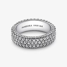Load image into Gallery viewer, Pandora Timeless Pavé Triple-row Ring - Fifth Avenue Jewellers