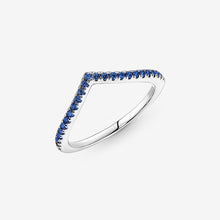 Load image into Gallery viewer, Pandora Timeless Wish Sparkling Blue Ring - Fifth Avenue Jewellers