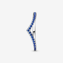 Load image into Gallery viewer, Pandora Timeless Wish Sparkling Blue Ring - Fifth Avenue Jewellers
