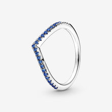 Load image into Gallery viewer, Pandora Timeless Wish Sparkling Blue Ring - Fifth Avenue Jewellers