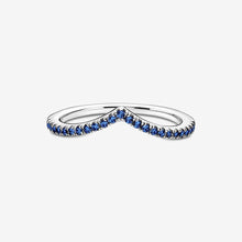 Load image into Gallery viewer, Pandora Timeless Wish Sparkling Blue Ring - Fifth Avenue Jewellers
