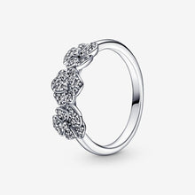 Load image into Gallery viewer, Pandora Triple Pansy Flower Ring - Fifth Avenue Jewellers