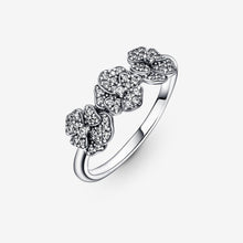 Load image into Gallery viewer, Pandora Triple Pansy Flower Ring - Fifth Avenue Jewellers