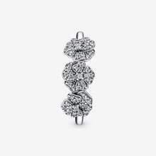 Load image into Gallery viewer, Pandora Triple Pansy Flower Ring - Fifth Avenue Jewellers