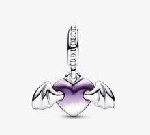 Load image into Gallery viewer, Pandora Vampire Winged Heart Dangle Charm - Fifth Avenue Jewellers