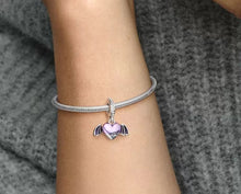 Load image into Gallery viewer, Pandora Vampire Winged Heart Dangle Charm - Fifth Avenue Jewellers