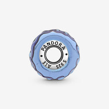 Load image into Gallery viewer, Pandora Wavy Lavender Murano Glass Charm - Fifth Avenue Jewellers