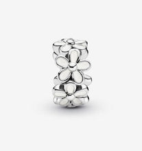 Load image into Gallery viewer, Pandora White Daisy Flower Spacer Charm - Fifth Avenue Jewellers