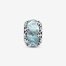 Load image into Gallery viewer, Pandora Winter Blue Snowflake Murano Charm - Fifth Avenue Jewellers