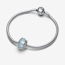 Load image into Gallery viewer, Pandora Winter Blue Snowflake Murano Charm - Fifth Avenue Jewellers