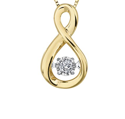 Pulse Infinity Pendant Necklace - Fifth Avenue Jewellers
