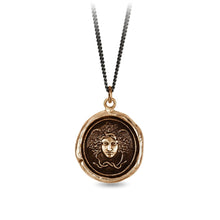 Load image into Gallery viewer, Pyrrha Medusa Talisman Necklace - Fifth Avenue Jewellers
