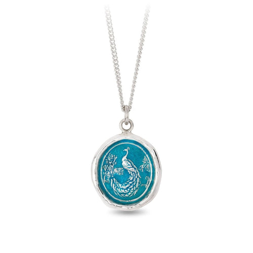 Pyrrha Peacock Talisman-True Colors Necklace - Fifth Avenue Jewellers