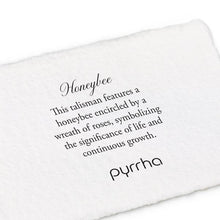 Load image into Gallery viewer, Pyrrha Talisman Honeybee - Fifth Avenue Jewellers