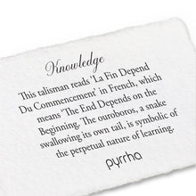 Load image into Gallery viewer, Pyrrha Talisman Knowledge - Fifth Avenue Jewellers