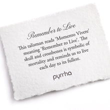Load image into Gallery viewer, Pyrrha Talisman Remember To Live - Fifth Avenue Jewellers