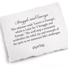 Load image into Gallery viewer, Pyrrha Talisman Struggle and Emerge - Fifth Avenue Jewellers