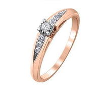 Load image into Gallery viewer, Rose Gold Promise Ring - Fifth Avenue Jewellers