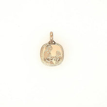 Load image into Gallery viewer, Squared Confirmation Medal In Yellow Gold - Fifth Avenue Jewellers