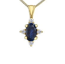Load image into Gallery viewer, Starburst Birthstone Necklace - Fifth Avenue Jewellers