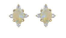 Load image into Gallery viewer, Starburst Birthstone Stud Earrings - Fifth Avenue Jewellers
