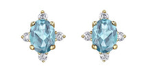 Load image into Gallery viewer, Starburst Birthstone Stud Earrings - Fifth Avenue Jewellers