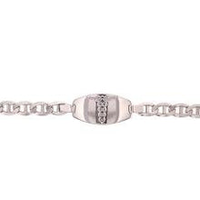 Load image into Gallery viewer, Sterling Silver Marine Link Medic Alert Bracelet - Fifth Avenue Jewellers