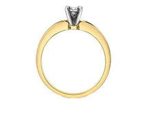 Load image into Gallery viewer, Three Stone Promise Ring - Profile