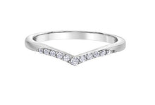 Load image into Gallery viewer, Slim Diamond Contour Band
