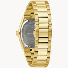 Load image into Gallery viewer, Gold watch with visible brand name on a white background
