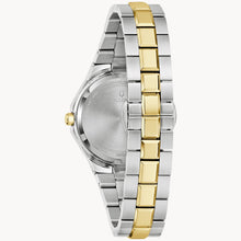 Load image into Gallery viewer, Two-tone silver and gold watch on a white background
