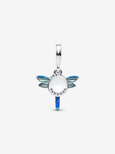 Load image into Gallery viewer, Pandora Dragonfly Double Dangle Charm
