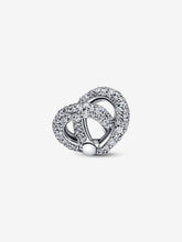 Load image into Gallery viewer, Pandora Pavé Infinity Knot Heart Charm
