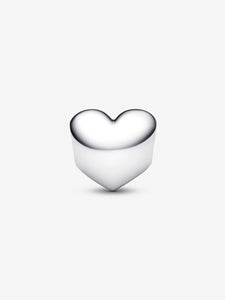 Back of engravable heart charm