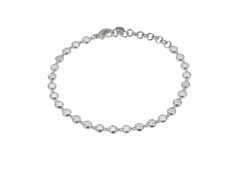 Bezel Set Tennis Bracelet Fifth Avenue Jewellers