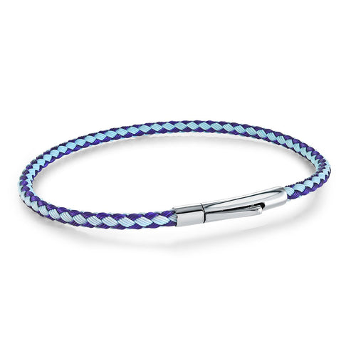 Blue Steel Cable Bracelet Fifth Avenue Jewellers Kamloops BC