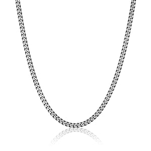 Brushed and Diamond Cut Cuban Chain Fifth Avenue Jewellers Kamloops BC
