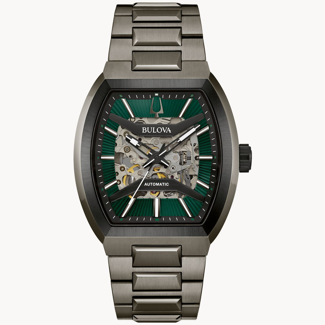 Bulova Mens Maquina Automatic Watch 98A321 Fifth Avenue Jewellers Kamloops BC