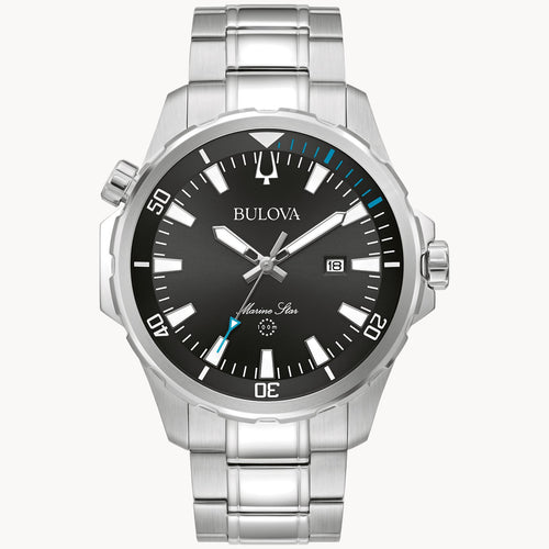 Bulova Mens Marine Star Watch 96B382 Fifth Avenue Jewellers Kamloops BC