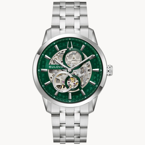 Bulova Mens Sutton Automatic Watch 96A329 Fifth Avenue Jewellers Kamloops BC