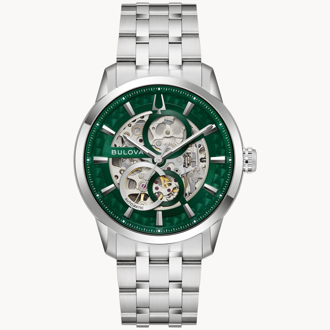 Bulova Mens Sutton Automatic Watch 96A329 Fifth Avenue Jewellers Kamloops BC